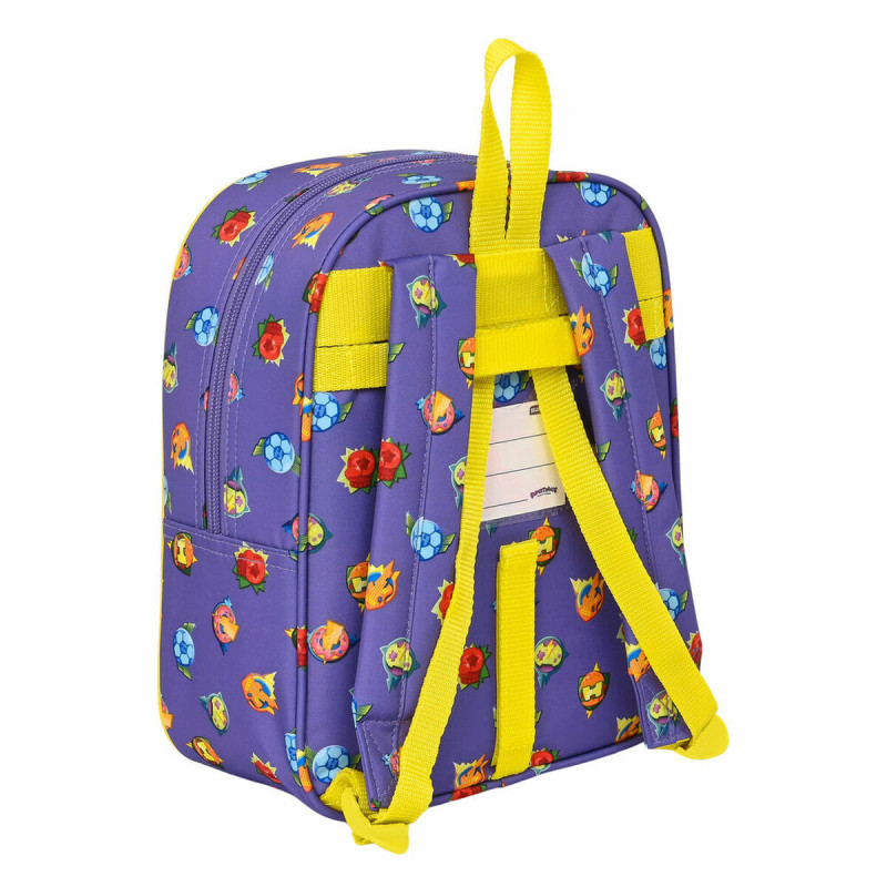 Image secondaire de Cartable SuperThings Guardians of Kazoom Violet Jaune (22 x 27 x 10 cm)