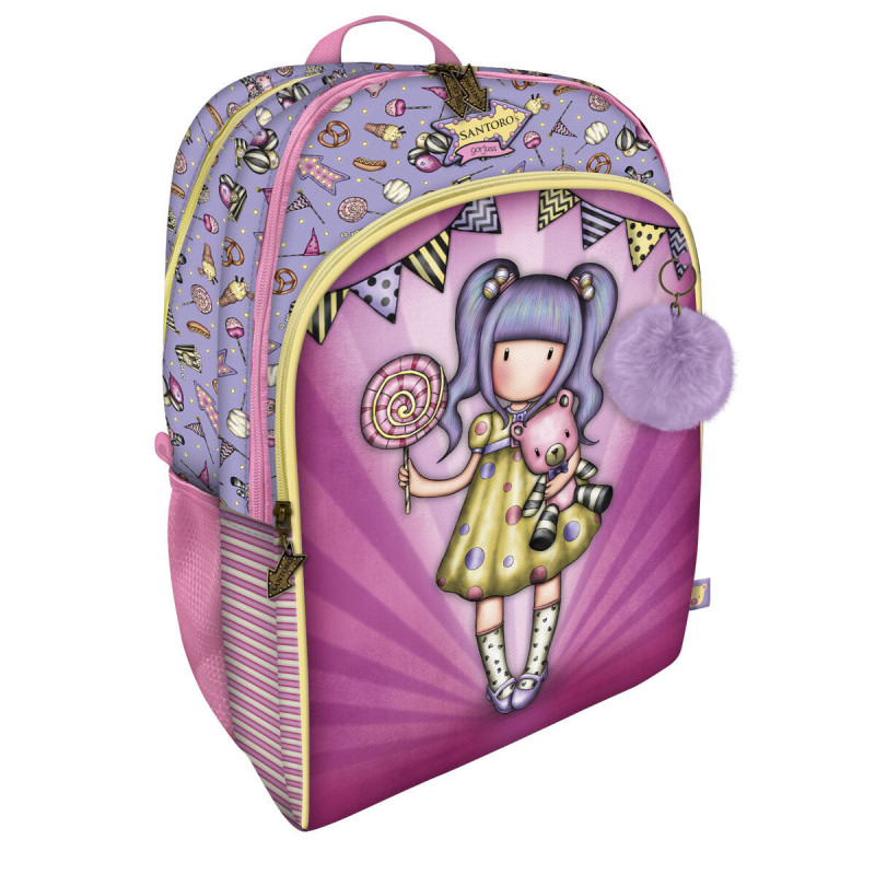 Cartable Gorjuss First prize Lila (34.5 x 43.5 x 22 cm)