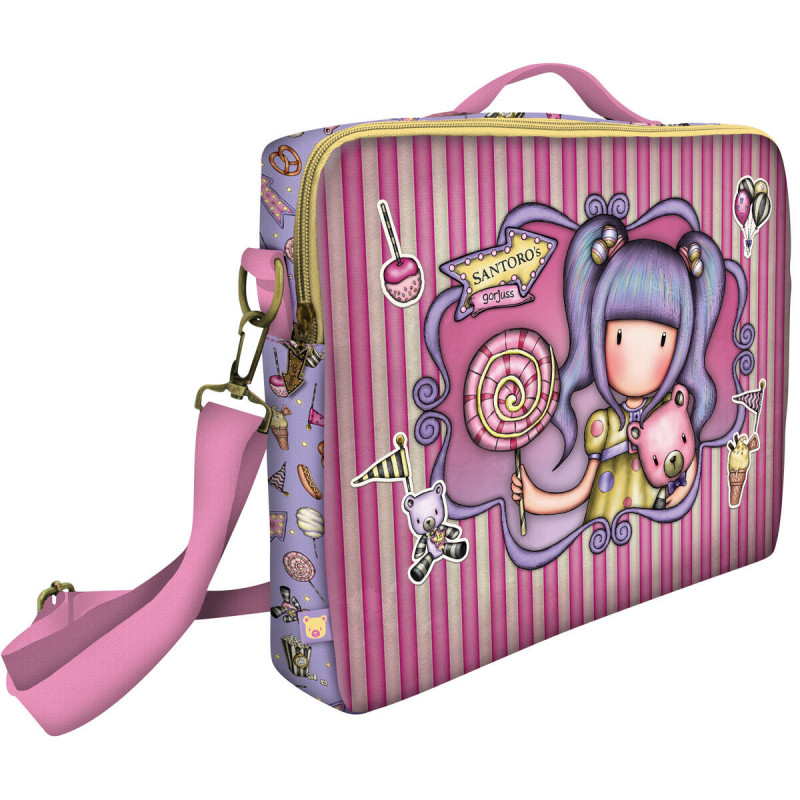 Image secondaire de Housse pour ordinateur portable Gorjuss First prize 14,1'' Lila (37.5 x 29.5 x 6 cm)