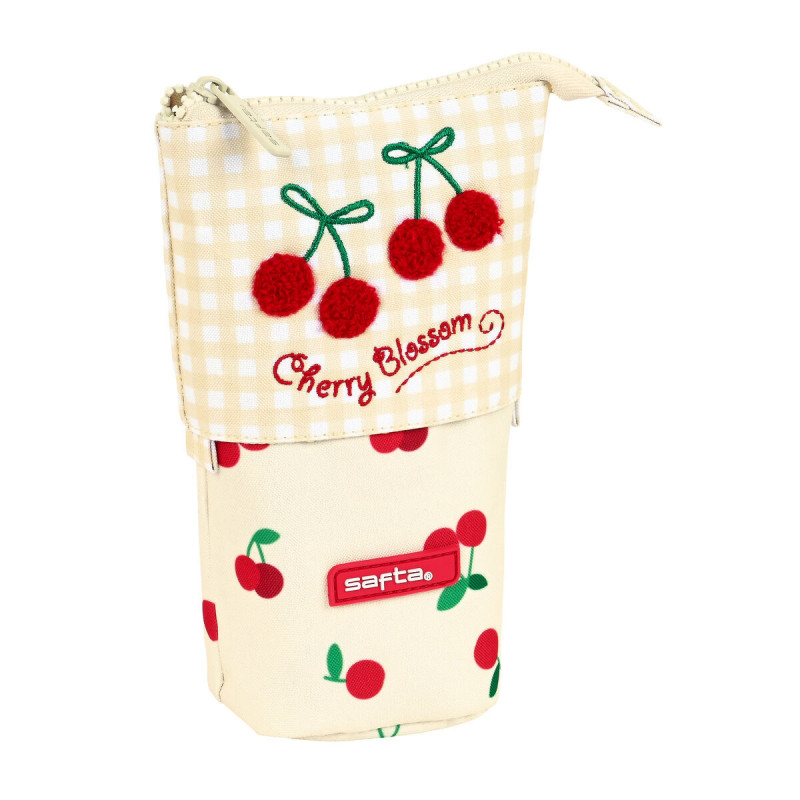 Fourre-Tout Safta Cherry Beige 19 x 6 cm