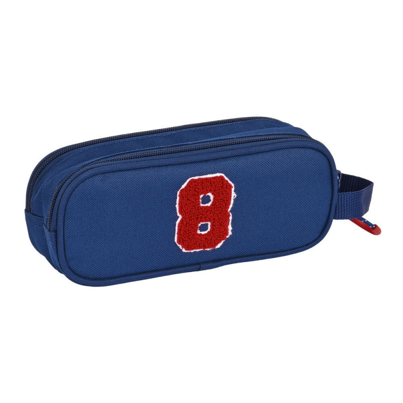 Image secondaire de Trousse Fourre-Tout Double Safta University Rouge Blue marine (21 x 8 x 6 cm)