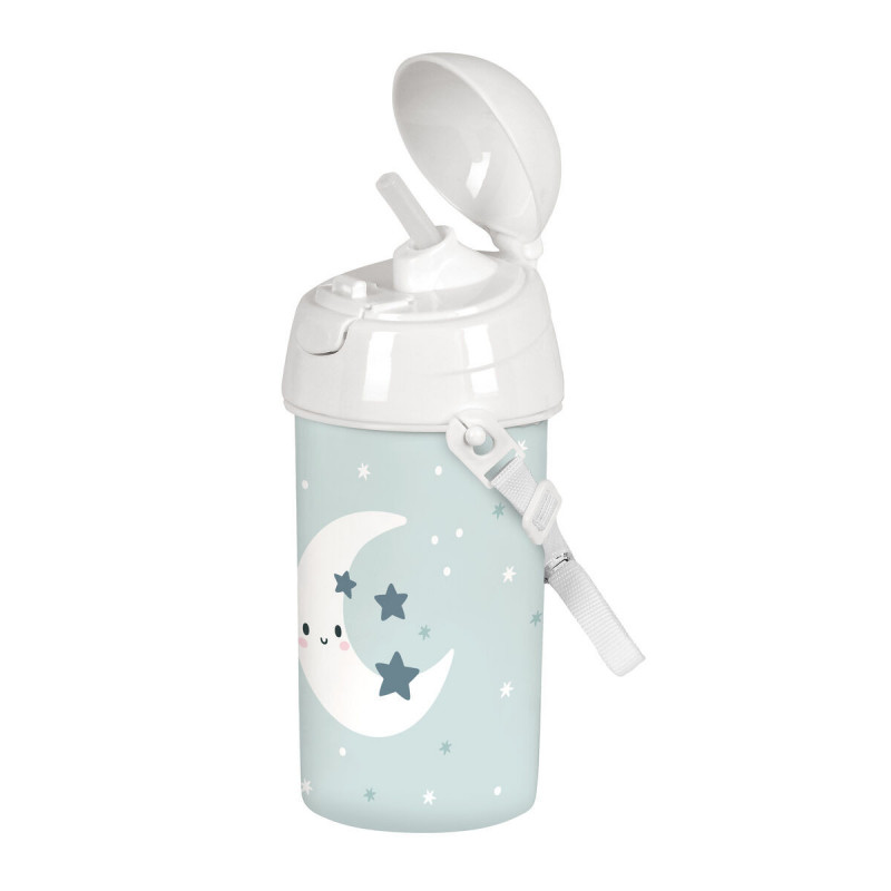 Bouteille d'eau Safta Luna Gris PVC (500 ml)