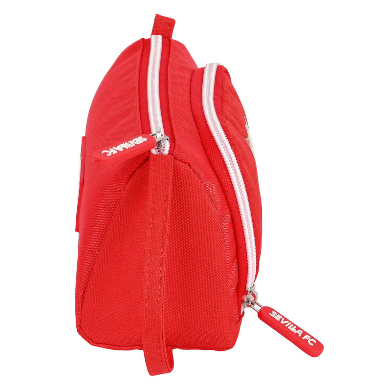 Image secondaire de Trousse Scolaire avec Accessoires Sevilla Fútbol Club Rouge (32 Pièces)