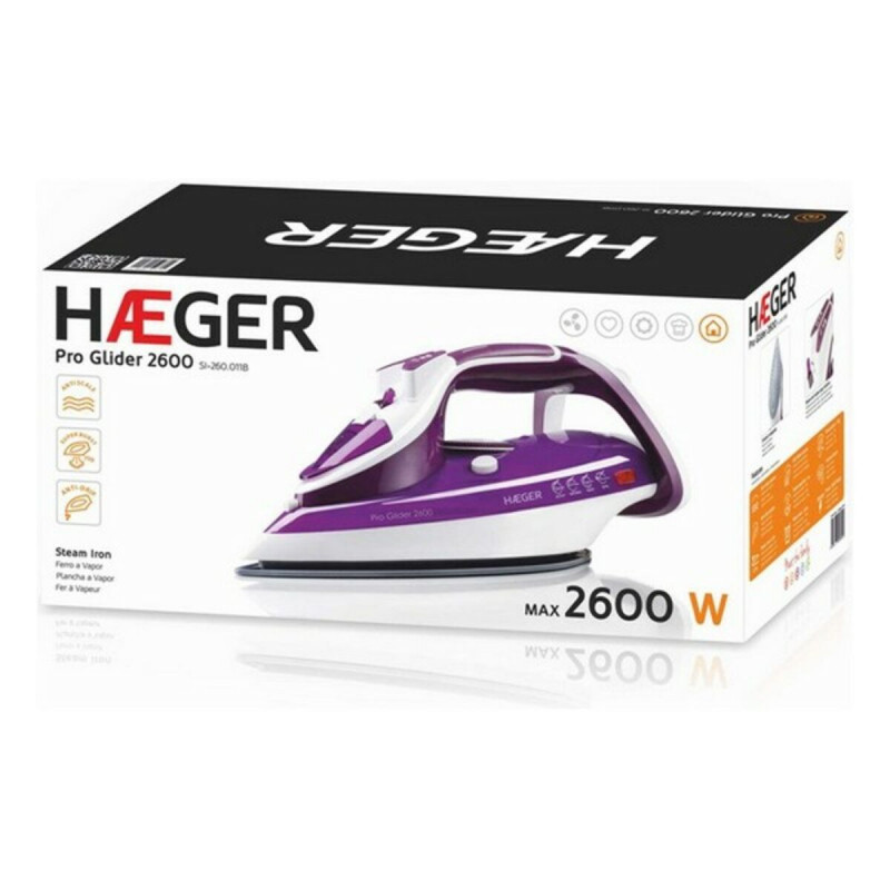 Image secondaire de Fer à vapeur Haeger Pro Glider 2600W