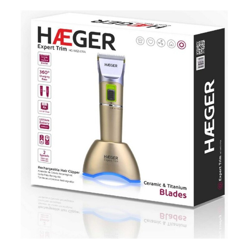 Image secondaire de Rasoir Électrique Rechargeable Haeger HC-WG3.011A