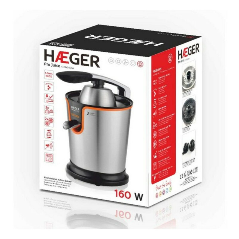 Image secondaire de Centrifugeuse électrique Haeger CJ-160.005A Gris 160 W