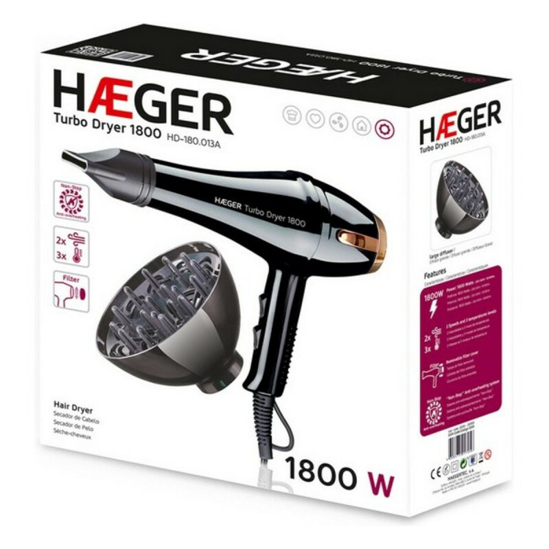 Image secondaire de Sèche-Cheveux Haeger HD-180.013A 1800 W