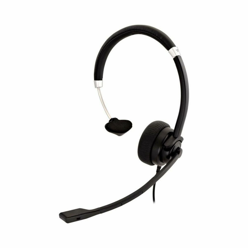 V7 Casque mono 3.5mm Deluxe avec microphone