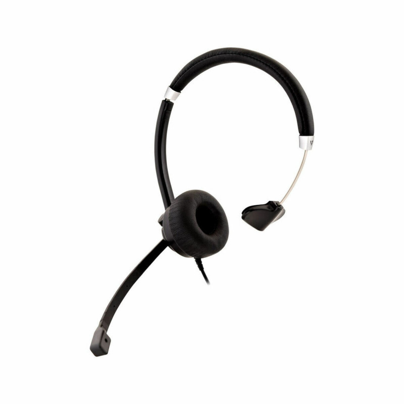 Image secondaire de V7 Casque mono 3.5mm Deluxe avec microphone