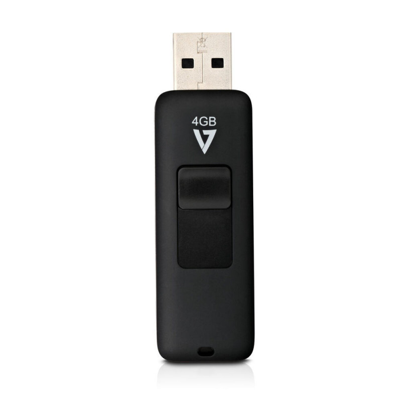 V7 VF24GAR-3E lecteur USB flash 4 Go USB Type-A 2.0 Noir