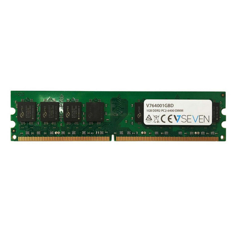 V7 1GB DDR2 PC2-6400 800Mhz DIMM Desktop Module de mémoire - V764001GBD