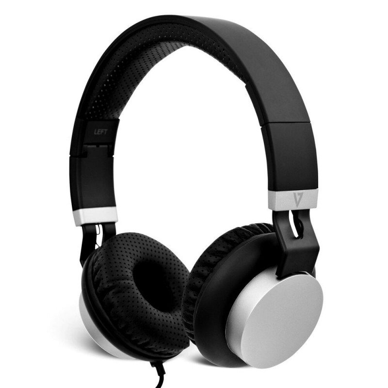 V7 Casque léger - Noir/Argent