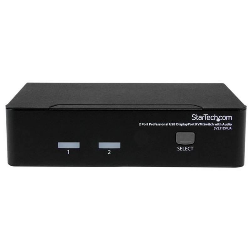 Startech.com Commutateur KVM 2 Ports DisplayPort, USB et Audio - Switch KVM - 2560x1600