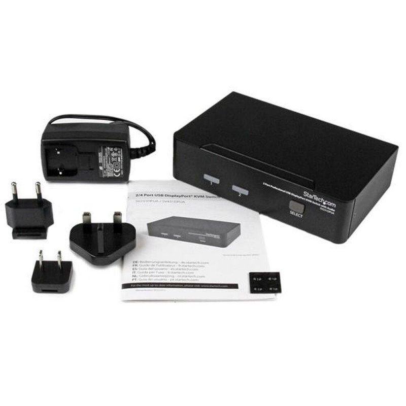 Image secondaire de Startech.com Commutateur KVM 2 Ports DisplayPort, USB et Audio - Switch KVM - 2560x1600