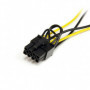 Câble dAlimentation Startech SATPCIEX8ADP 17,99 €