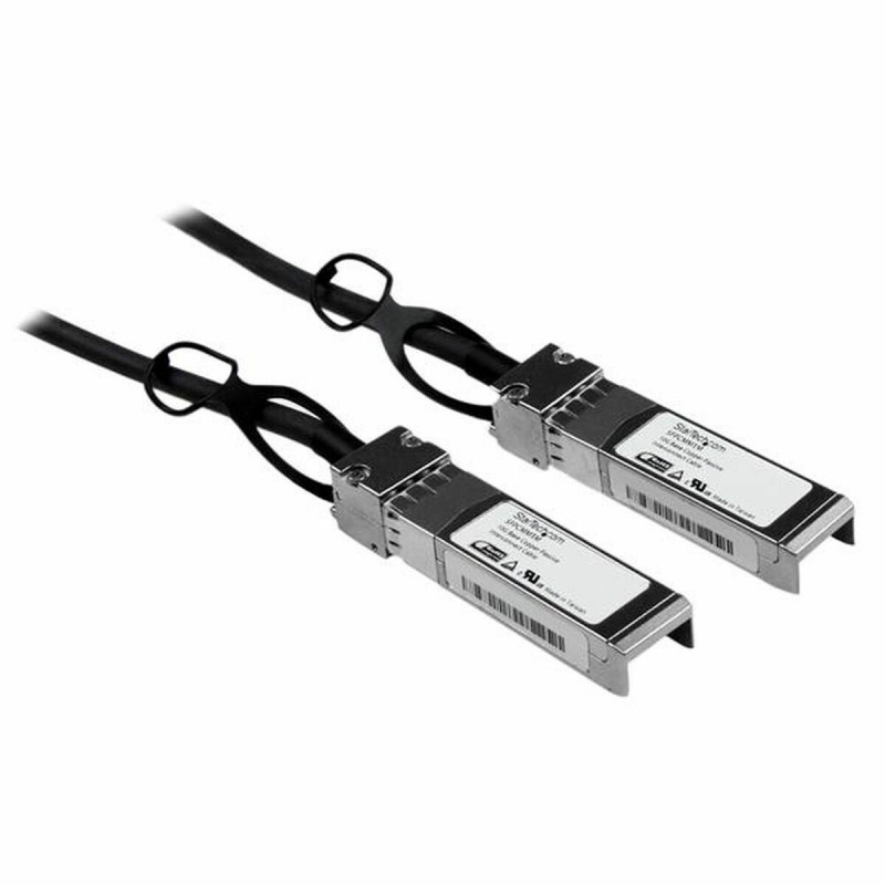 Startech.com Câble réseau passif SFP+ 10 GbE à connexion directe twinax en cuivre de 1 m compatible Cisco SFP-H10GB-CU1M