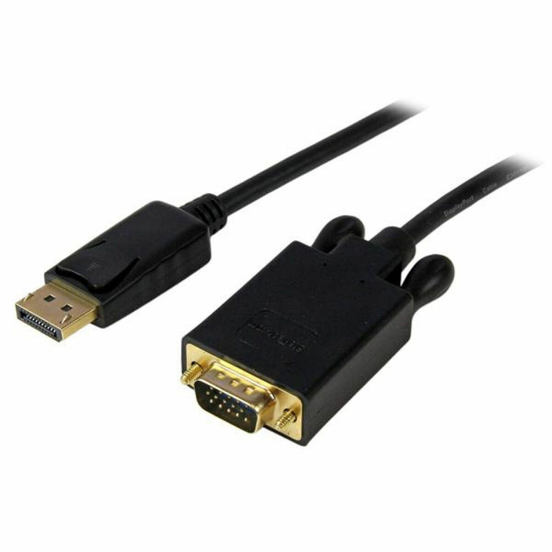 Startech.com Adaptateur DisplayPort vers VGA - Câble Display Port Mâle VGA Mâle 1920x1200 - Noir 1,8m