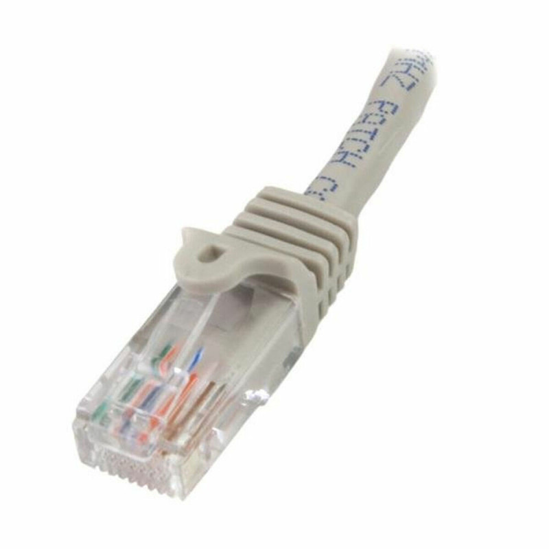 Image secondaire de Startech.com Câble réseau Cat5e UTP sans crochet de 3m - Cordon Ethernet RJ45 anti-accroc - M/M - Gris