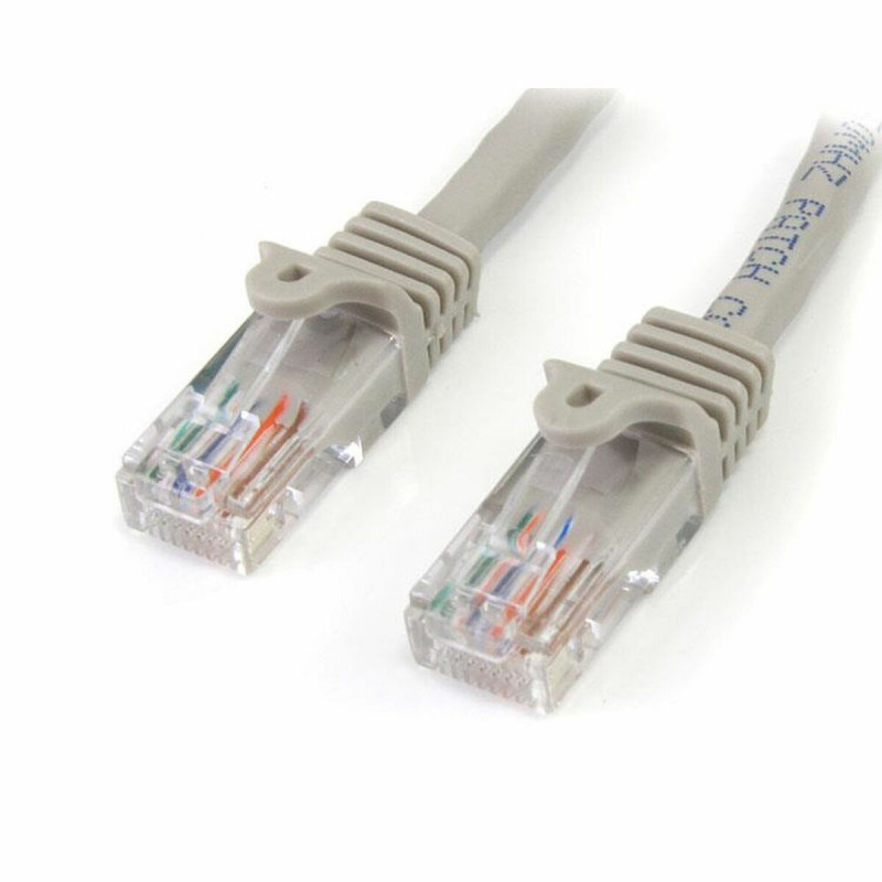 Startech.com 45PAT5MGR câble de réseau Gris 5 m Cat5e U/UTP (UTP)