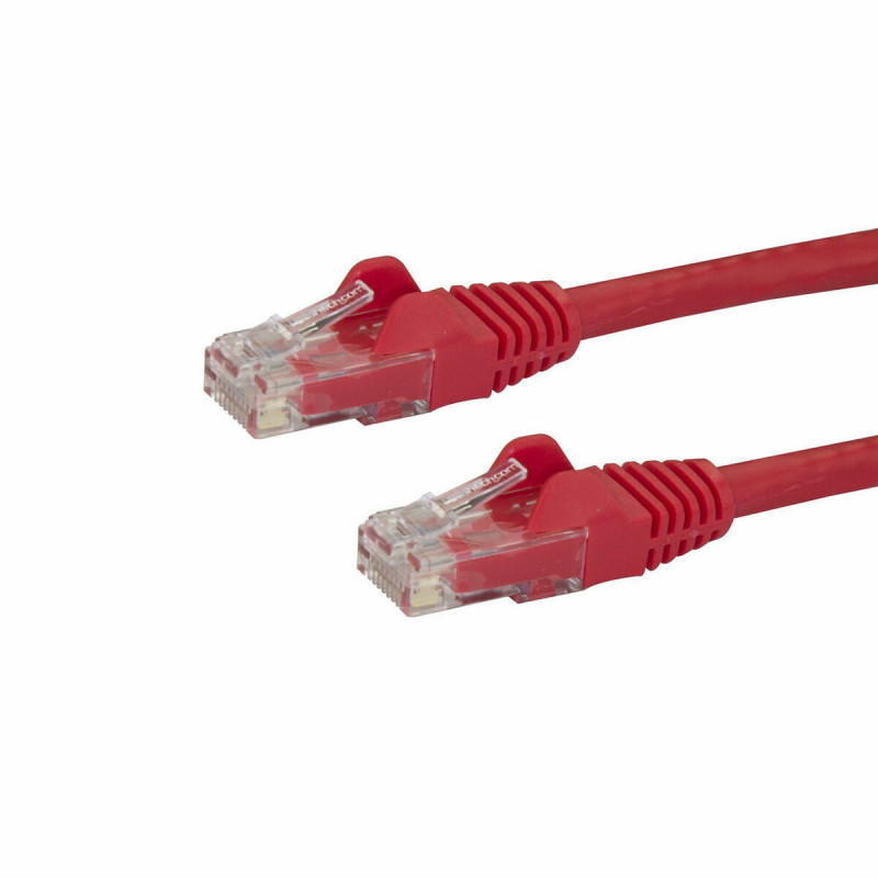 Startech.com Câble réseau Cat6 UTP sans crochet de 50 cm - Rouge