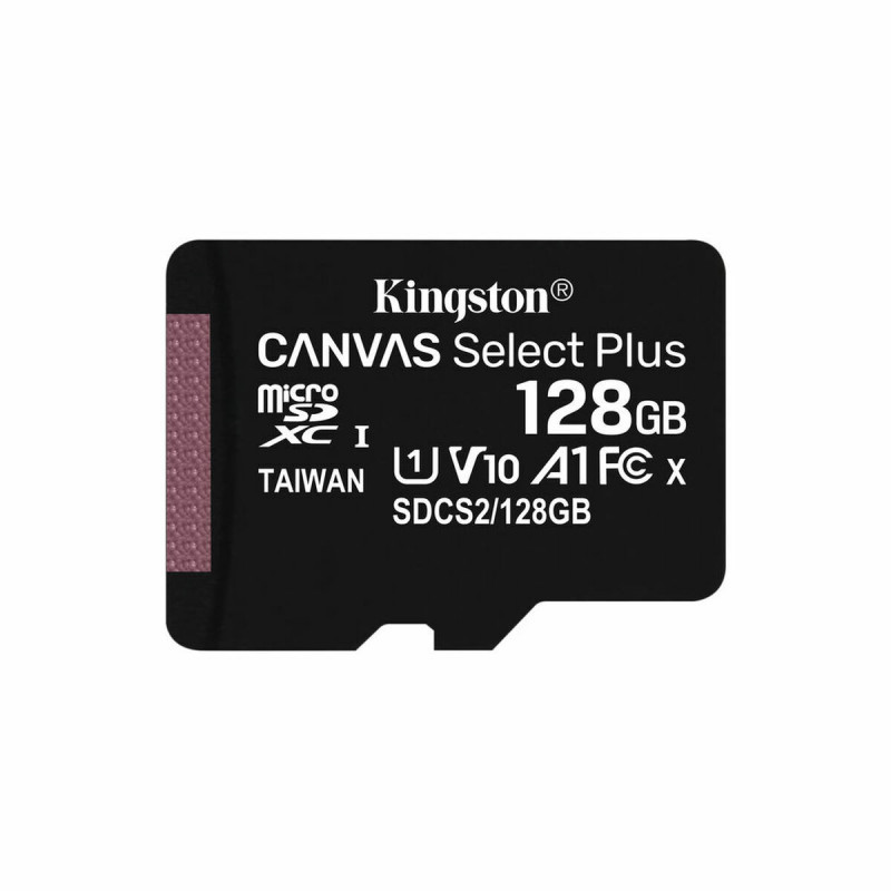 Image secondaire de Kingston Technology Carte micSDXC Canvas Select Plus 100R A1 C10 de 128 Go sans ADP