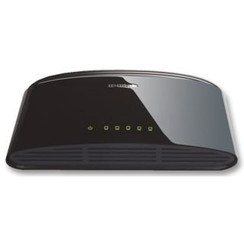 D-Link DES-1005D Non-géré Fast Ethernet (10/100) Noir