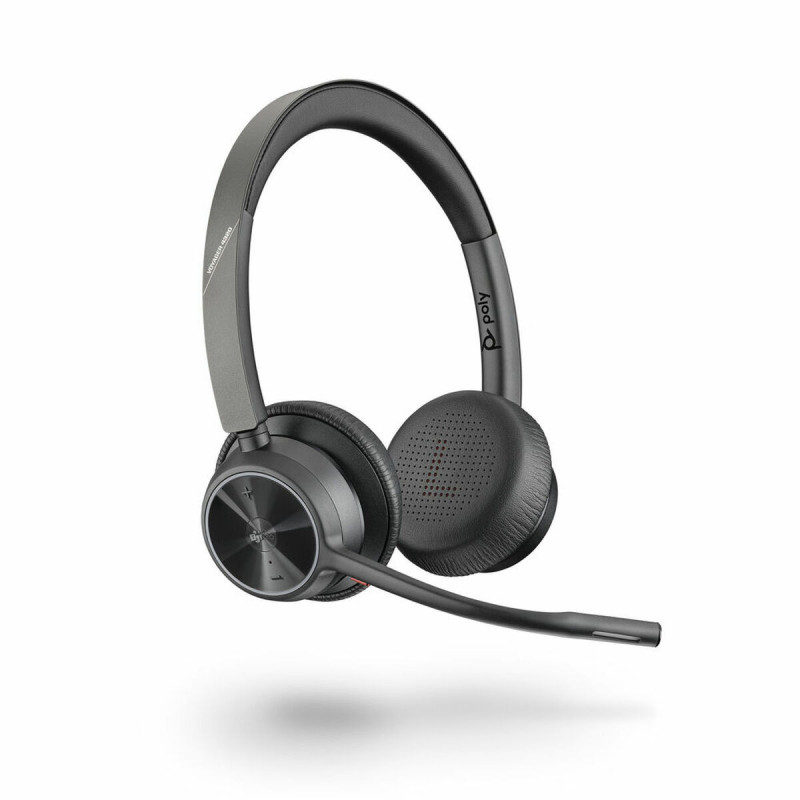 Poly Voyager 4320 UC Casque Sans fil Arceau Bureau/Centre d'appels USB Type-A Bluetooth Noir