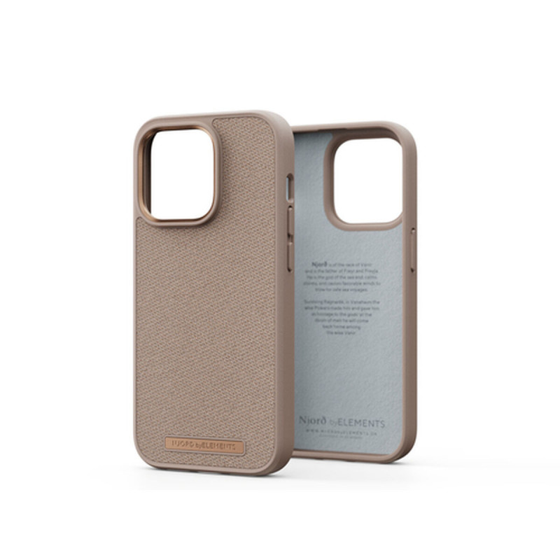 Njord byELEMENTS Just Case - iPhone 14 Pro - Pink Sand