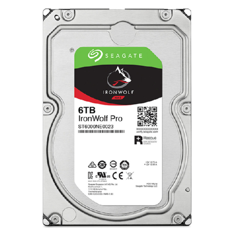 Seagate IronWolf Pro ST6000NT001 disque dur 3.5