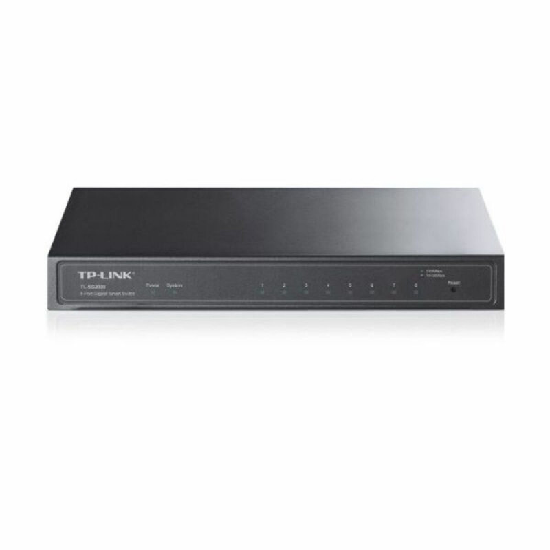 Tp-Link TL-SG2008 Géré L2 Gigabit Ethernet (10/100/1000) Noir