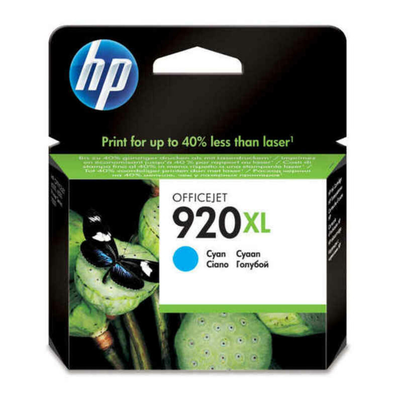 HP 920XL cartouche d'encre cyan grande capacité authentique