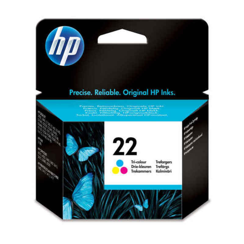 HP 22 cartouche d'encre trois couleurs authentique