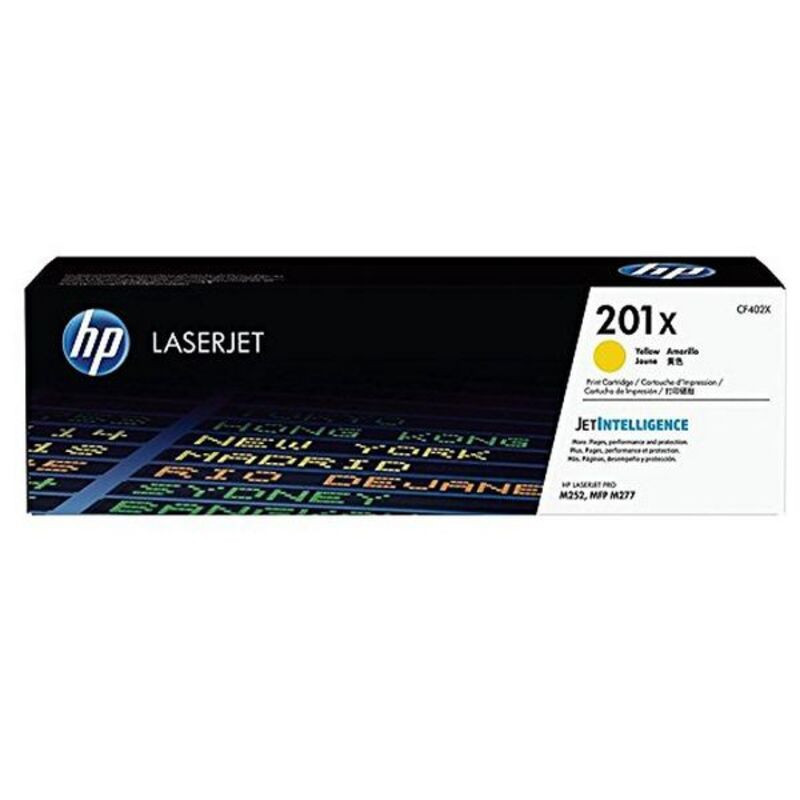 HP 201X toner LaserJet Jaune grande capacité authentique