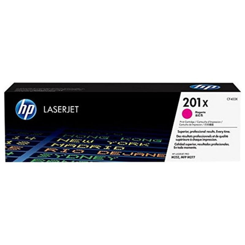 HP 201X toner LaserJet Magenta grande capacité authentique