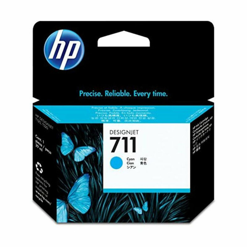 HP 711 cartouche d'encre DesignJet cyan, 29 ml