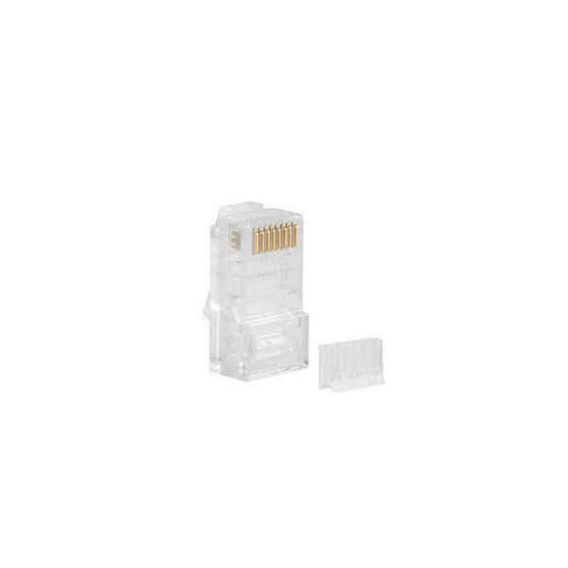 Câble Réseau Rigide UTP 6ème Catégorie Lanberg PLU-6000 Blanc Transparent 100 Unités (100 uds)