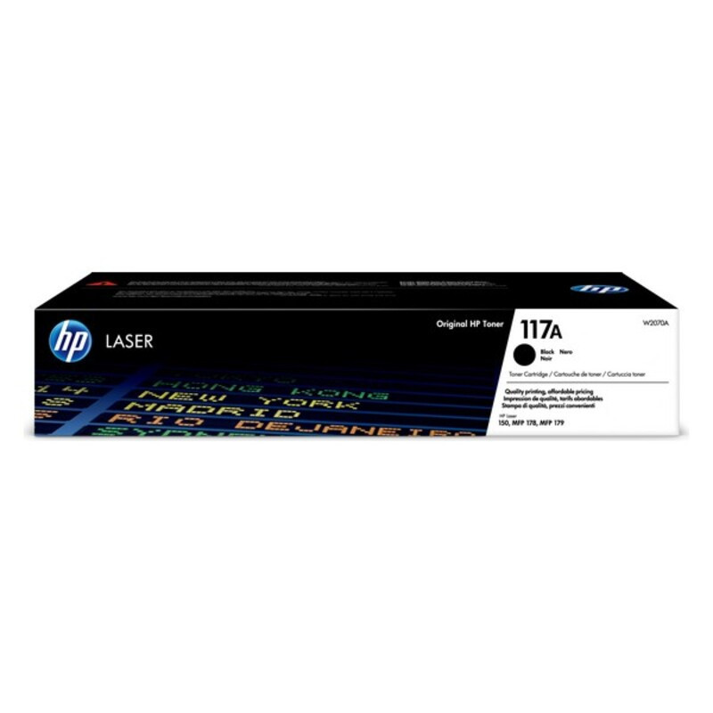 Image secondaire de HP Cartouche de toner laser authentique 117A, cyan