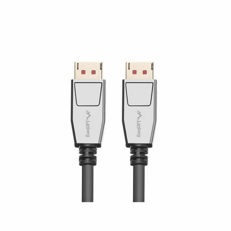 Câble DisplayPort Lanberg CA-DPDP-20CU-0018-BK Argenté 1,8 m