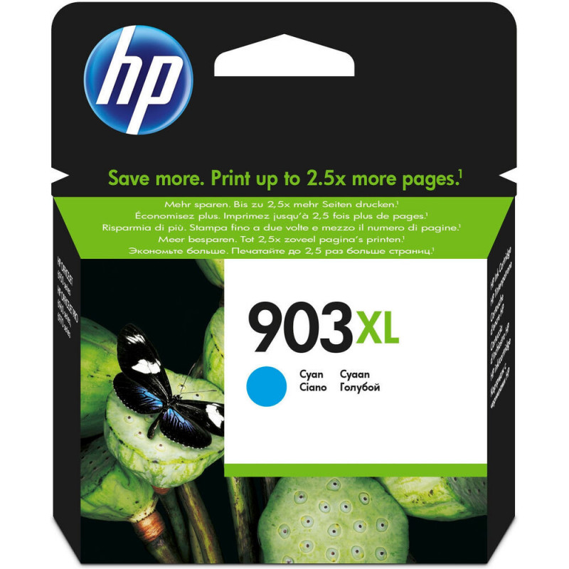 HP 903XL Cartouche d'encre cyan grande capacité authentique