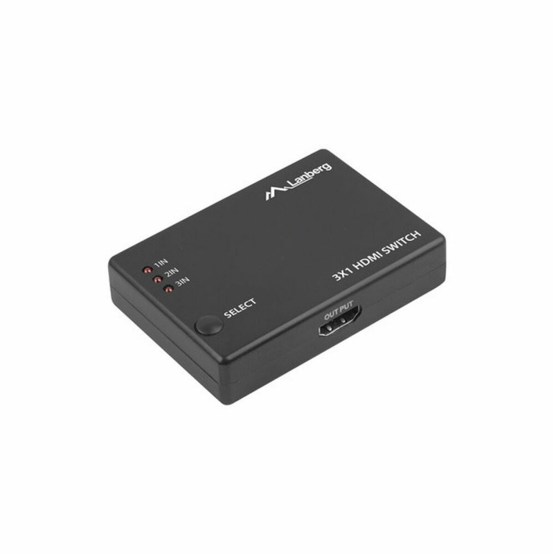 Image secondaire de Switch HDMI Lanberg SWV-HDMI-0003 Noir 80 cm