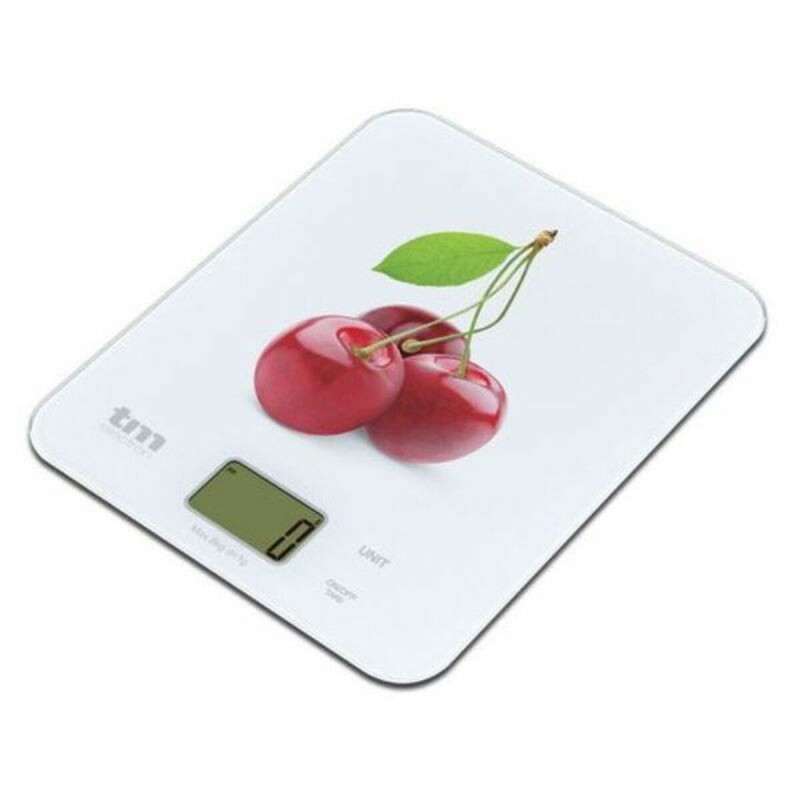 Balance de cuisine TM Cerises 8 kg (22,4 x 18,5 cm)