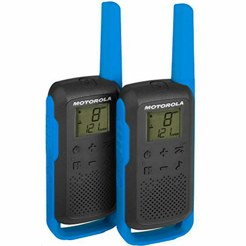 Motorola TALKABOUT T62 radio bidirectionnelle 16 canaux 12500 MHz Noir, Bleu