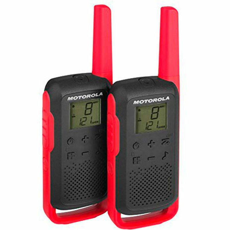 Motorola TALKABOUT T62 radio bidirectionnelle 16 canaux 12500 MHz Noir, Rouge