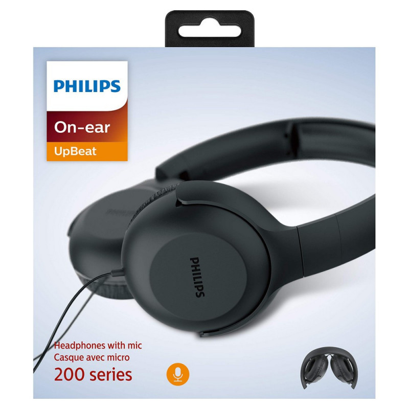 Image secondaire de Philips TPV UH 201 BK Casque Avec fil Arceau Appels/Musique Noir