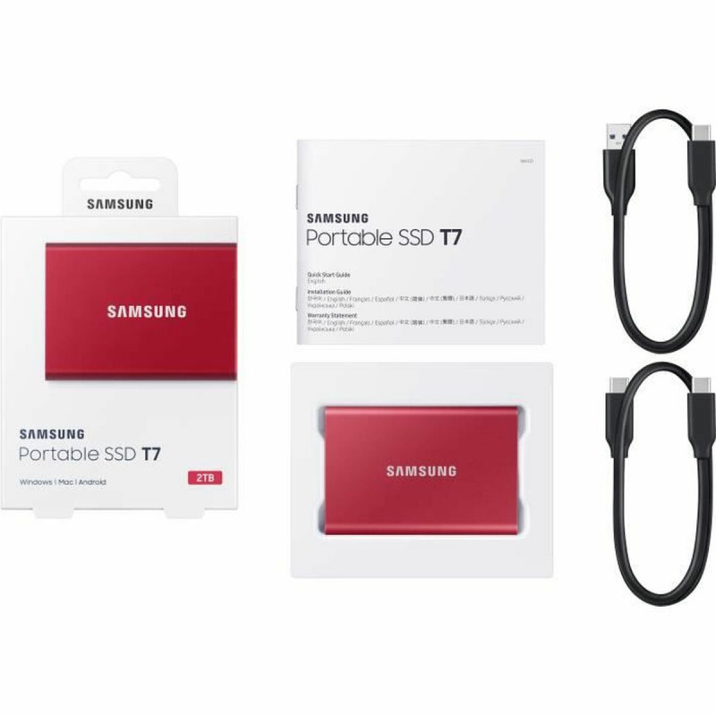 Image secondaire de Samsung Portable SSD T7 2 To Rouge