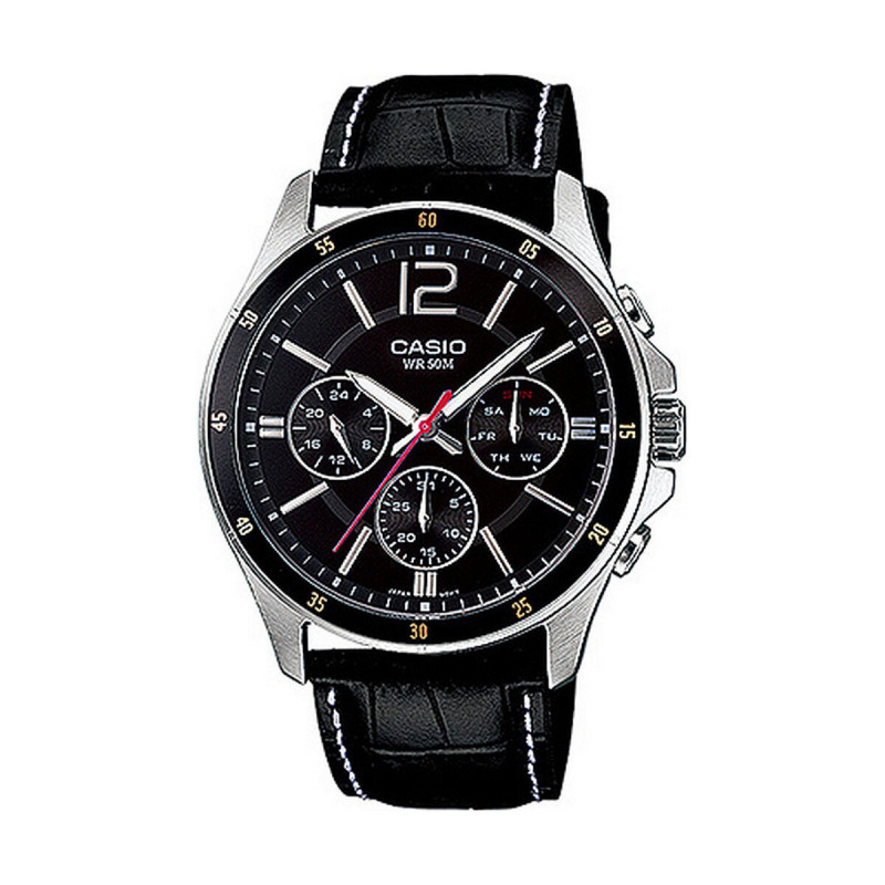 Montre Homme Casio ENTICER GENT Noir (Ø 43 mm) (Ø 43,5 mm)