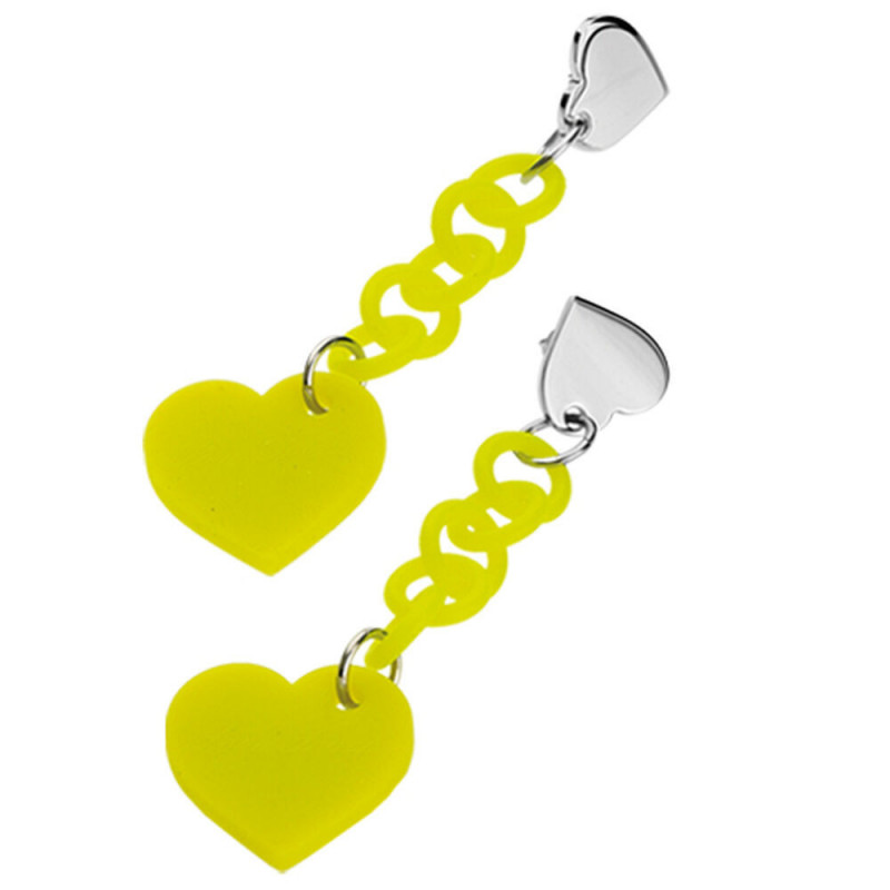 Boucles d'oreilles Femme Zoppini Firenze 'Tiffany' Jaune