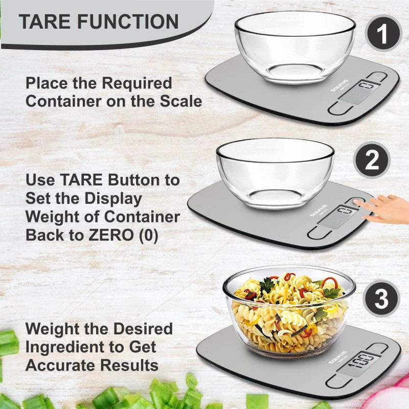 Image secondaire de Balance de cuisine numérique Taurus EASY INOX Acier inoxydable