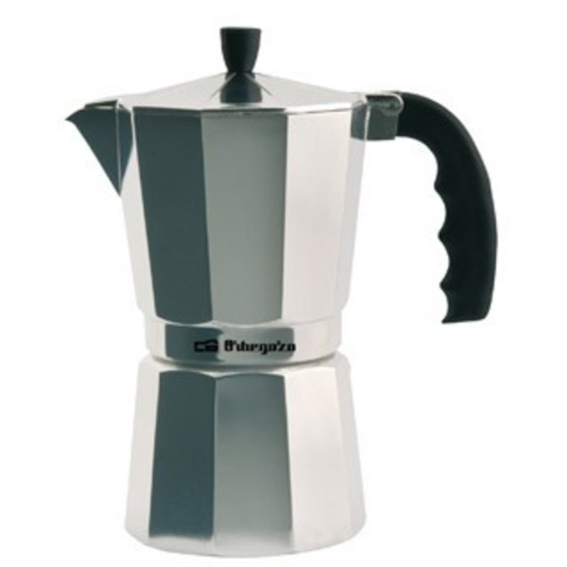 Cafetière Italienne Orbegozo KF 100 1T Argenté Aluminium (1 Tasse)