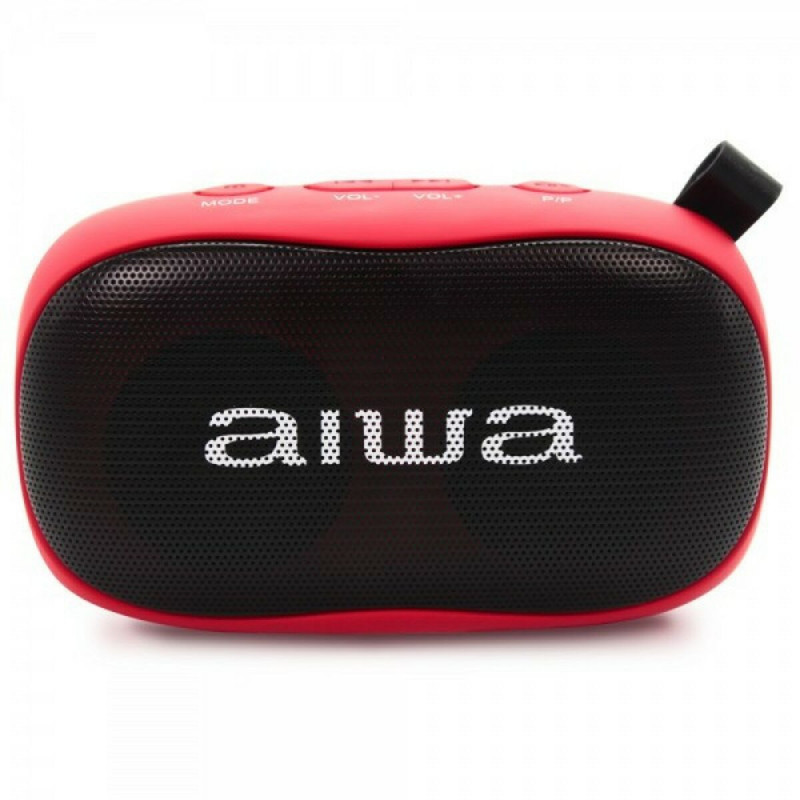 Haut-Parleurs bluetooth portables Aiwa BS-110RD 10W Rouge 5 W